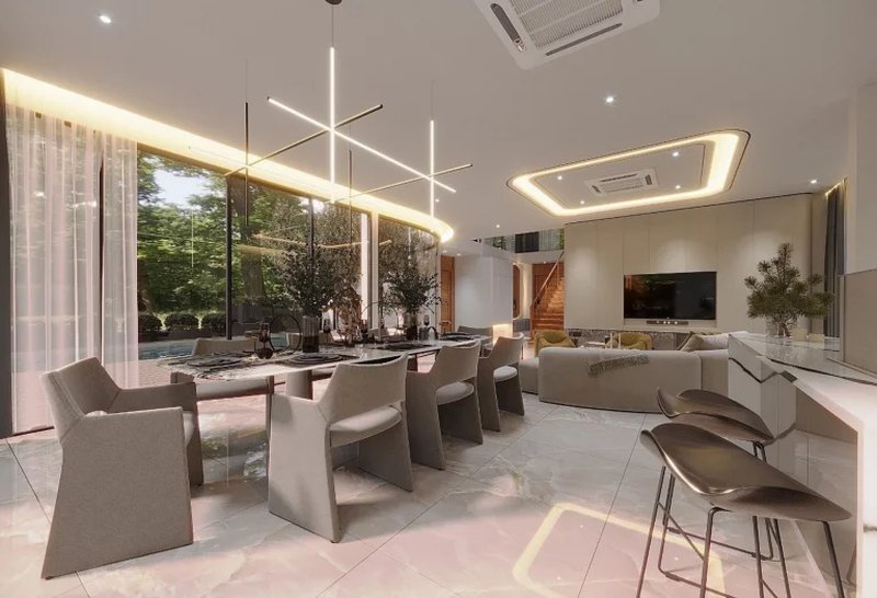 Two-storey 3 bedroom villa with private pool in Talang area, Phuket in Sinara Pool Villas Complex