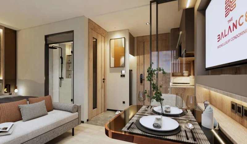 Studio apartment in the area of Patong, Phuket in the complex The Balance Patong Condominium