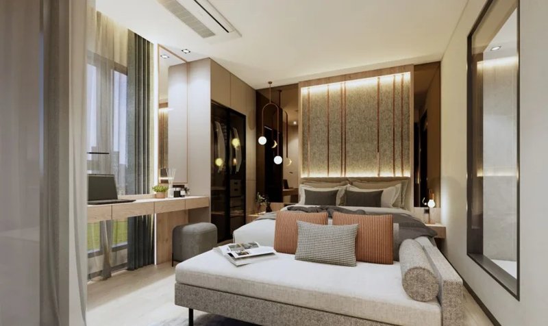 Studio apartment in the area of Patong, Phuket in the complex The Balance Patong Condominium