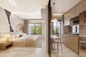 Studio apartment in Talang district, Phuket in the new Arise Vibe Phuket complex