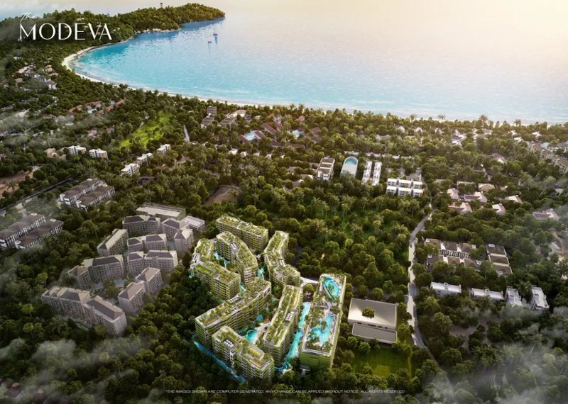 Spacious 1 Bedroom apartment near Bang Tao Beach, Phuket at The Modeva Complex