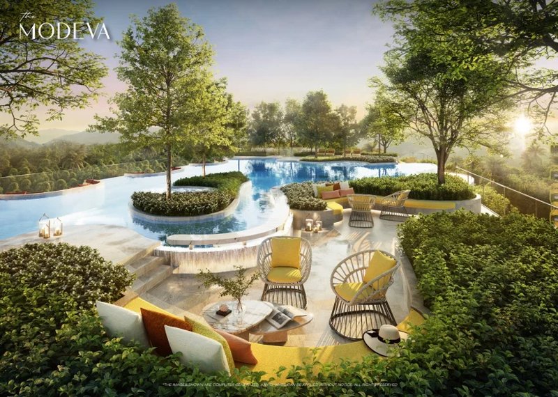 2 Bedroom Apartment near Bang Tao Beach, Phuket in The Modeva Complex