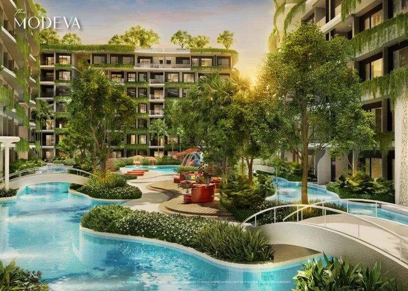 2 Bedroom Apartment near Bang Tao Beach, Phuket in The Modeva Complex