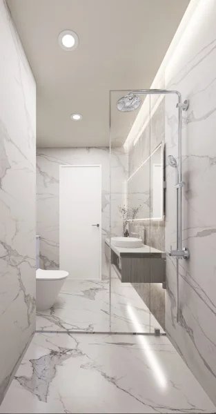 Spacious 1 bedroom apartment in a new complex near Layan Beach, Phuket