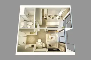 ห้องนอนของคอนโดมิเนียม ในเชิงตะไล
