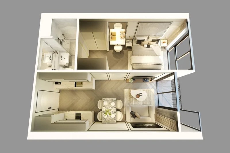 1 Bedroom Apartment near Bang Tao Beach, Phuket at The Ozone Signature Condominium