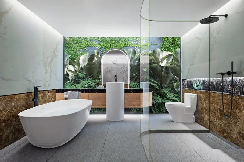 Two-storey villa with 4 bedrooms and a swimming pool in Rawai, Phuket in the complex Aqua Plus Villa Phuket