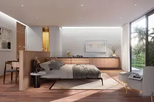 Bedroom of condo in Rawai