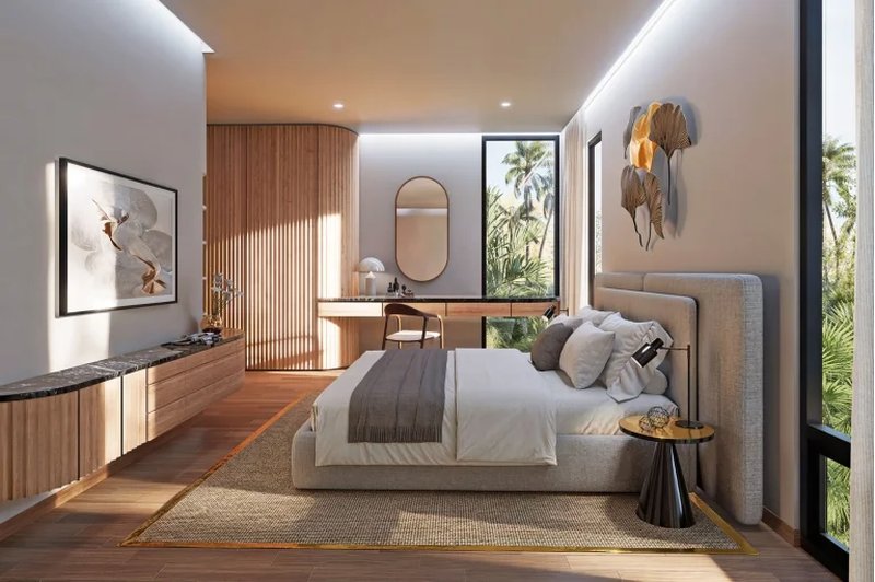 Two-storey villa with 4 bedrooms and a swimming pool in Rawai, Phuket in the complex Aqua Plus Villa Phuket