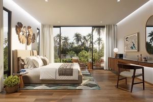 Two-storey villa with 4 bedrooms and a swimming pool in Rawai, Phuket in the complex Aqua Plus Villa Phuket