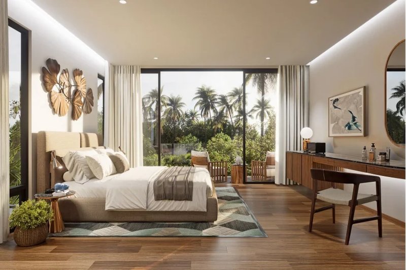 Two-storey villa with 4 bedrooms and a swimming pool in Rawai, Phuket in the complex Aqua Plus Villa Phuket