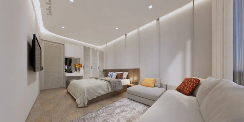 2 Bedroom Apartment next to the sea in Rawai Area, Phuket at Etherhome Seaview Condo