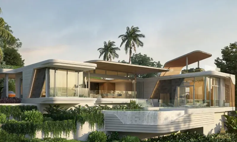 villa in Choeng Thale