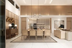 3 Bedroom villa with private pool in Rawai area, Phuket at Monetaria villas