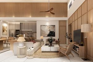 3 Bedroom villa with private pool in Rawai area, Phuket at Monetaria villas