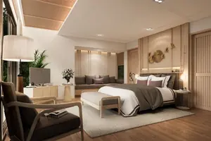 ห้องนอนของวิลล่า ในราไวย์