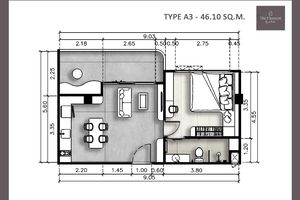 Просторные апартаменты с 1 спальней в районе Камала, Пхукет в комплексе The Element by Anocha