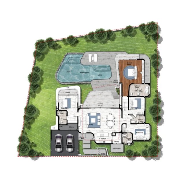 4 Bedroom Villa with Pool in Layan, Phuket in Botanica Sky Valley