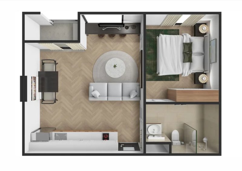 1 Bedroom Apartment in Bang Tao, Phuket at The Zero Bangtao