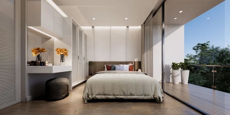 2 Bedroom Apartment near Rawai Beach, Phuket at Etherhome Seaview Condo