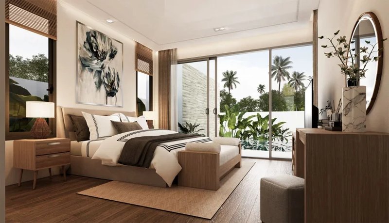 4 bedroom villa with pool 850 meters from Rawai Beach, Phuket at Monetaria villas