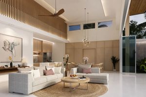 4 bedroom villa with pool 850 meters from Rawai Beach, Phuket at Monetaria villas