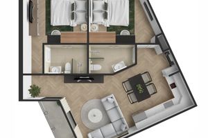 2 Bedroom Apartment in Bang Tao Area, Phuket at The Zero Bangtao