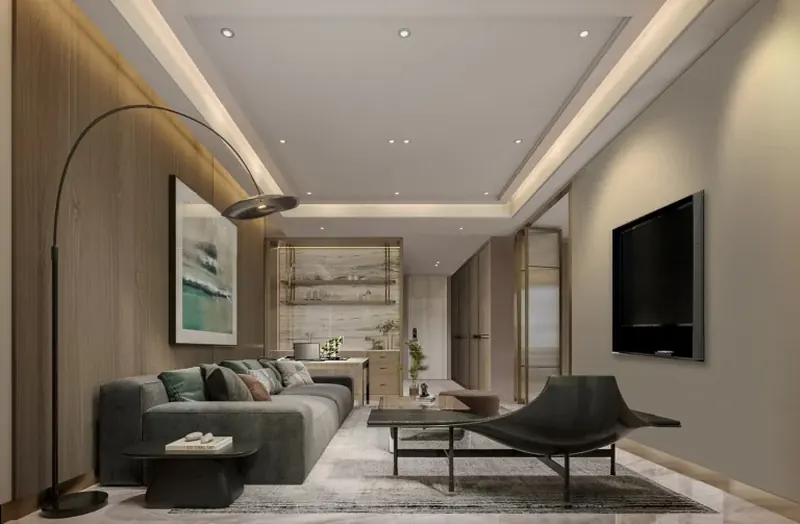Bedroom of condo in Patong