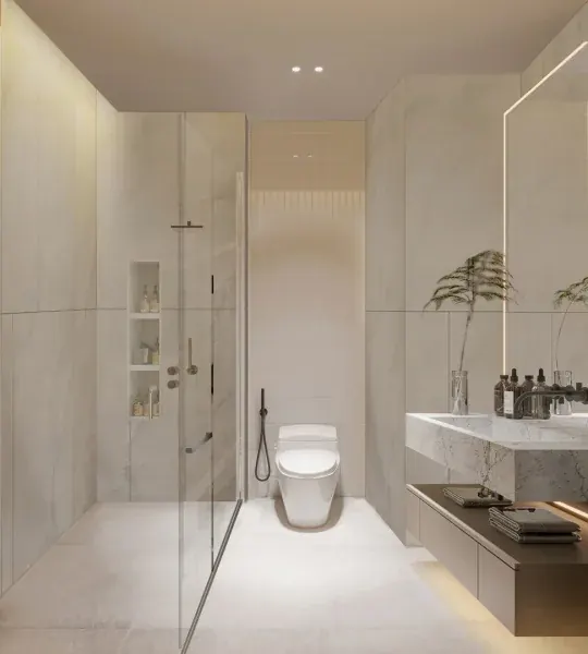 Bedroom of condo in Patong