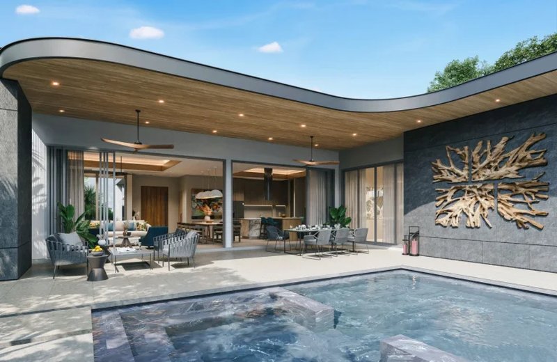 3 Bedroom Villa with pool in Talang area, Phuket at Alinda Villas