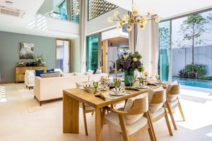 Two-storey 3 bedroom villa with private pool in Bang Tao, Phuket at The Teak Phuket Complex