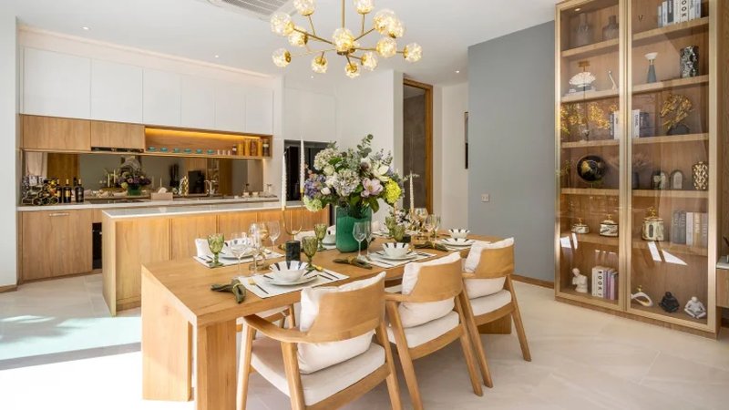 Two-storey 4 bedroom villa with pool in Bang Tao, Phuket at The Teak Phuket