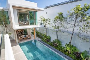 Two-storey 4 bedroom villa with pool in Bang Tao, Phuket at The Teak Phuket