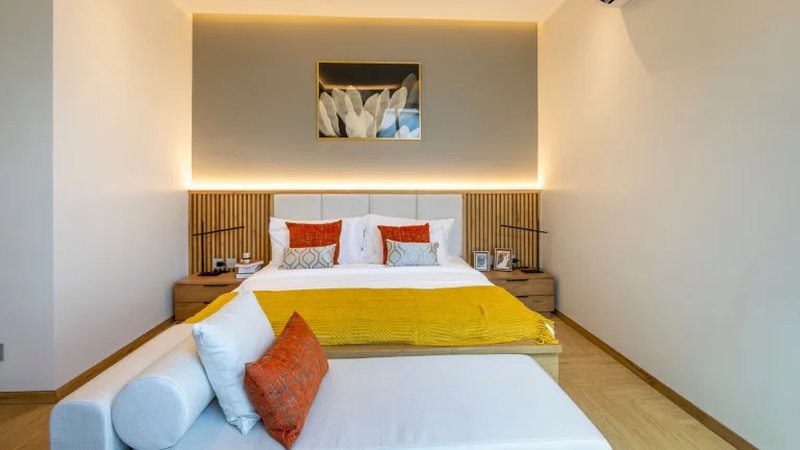 Two-storey 4 bedroom villa with pool in Bang Tao, Phuket at The Teak Phuket