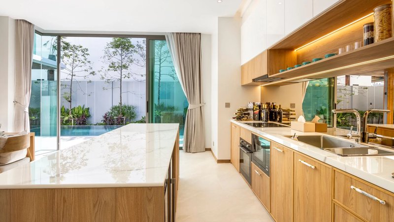 Two-storey 3 bedroom villa with private pool in Bang Tao, Phuket at The Teak Phuket Complex