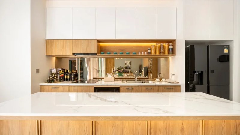 Two-storey 4 bedroom villa with pool in Bang Tao, Phuket at The Teak Phuket