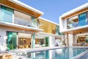 Two-storey 5 bedroom villa with private pool in Bang Tao, Phuket at The Teak Phuket Complex