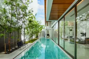 Exterior of condo in Si Sunthon