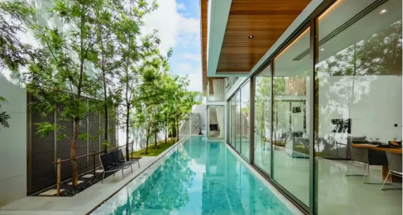 Exterior of condo in Si Sunthon