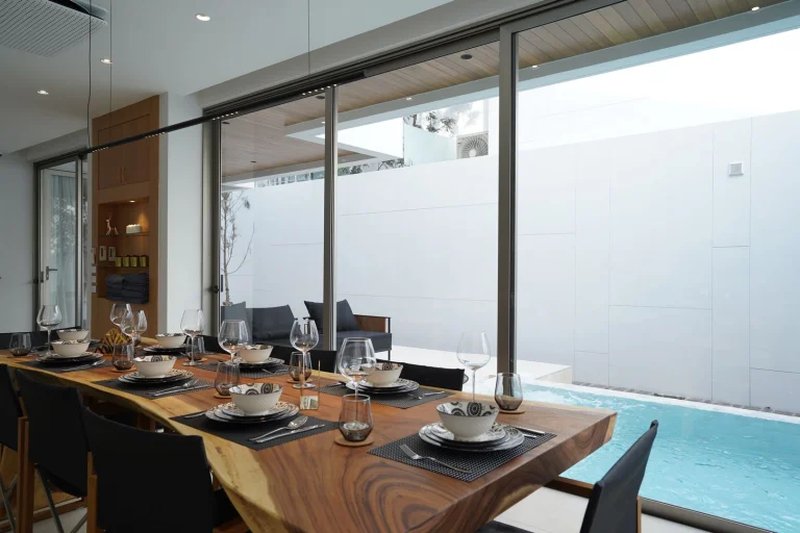 Two-storey villa with 4 bedrooms and a swimming pool in Talang area, Phuket in The Trinity Village