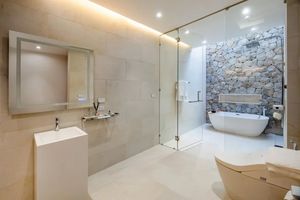 Two-storey villa with 4 bedrooms and a swimming pool in Talang area, Phuket in The Trinity Village