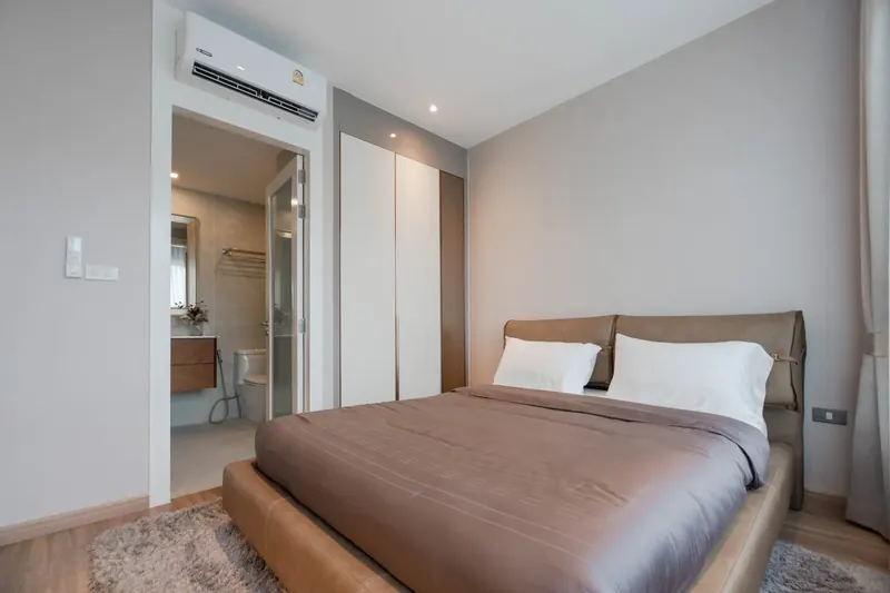 Bedroom of condo in Wichit