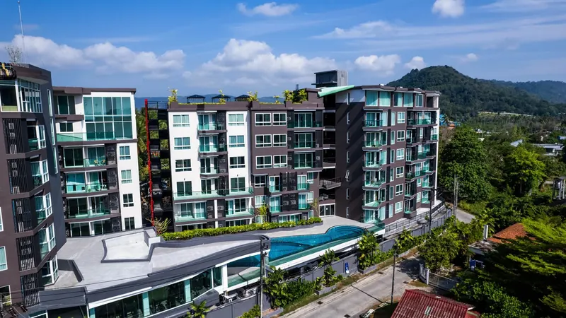 Exterior of condo in Wichit