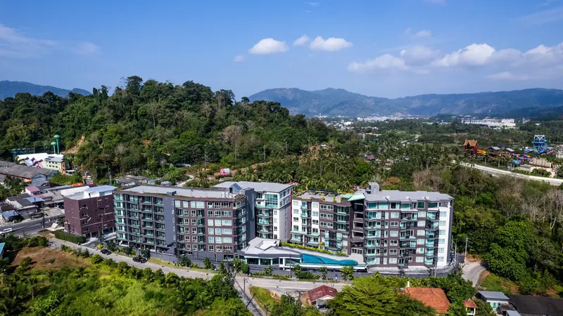 Exterior of condo in Wichit