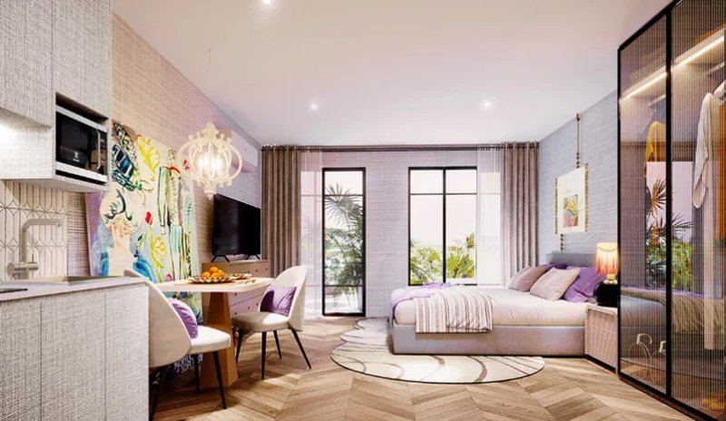 Cozy 1 Bedroom Apartment 2 minutes from Kata Beach, Phuket at The Katabello Title