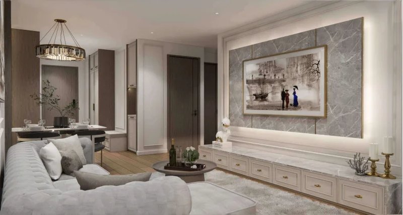 2 Bedroom Apartment 350 meters from Surin Beach, Phuket at The Petit Tycoon