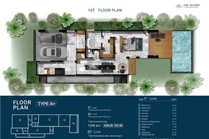 Two-storey 3 bedroom villa with swimming pool in Talang area, Phuket at The Victory