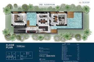 Two-storey 3 bedroom villa with swimming pool in Talang area, Phuket at The Victory