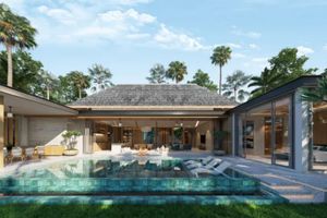 3 Bedroom Villa with private pool in Bang Tao Area, Phuket at The Wynn Phuket