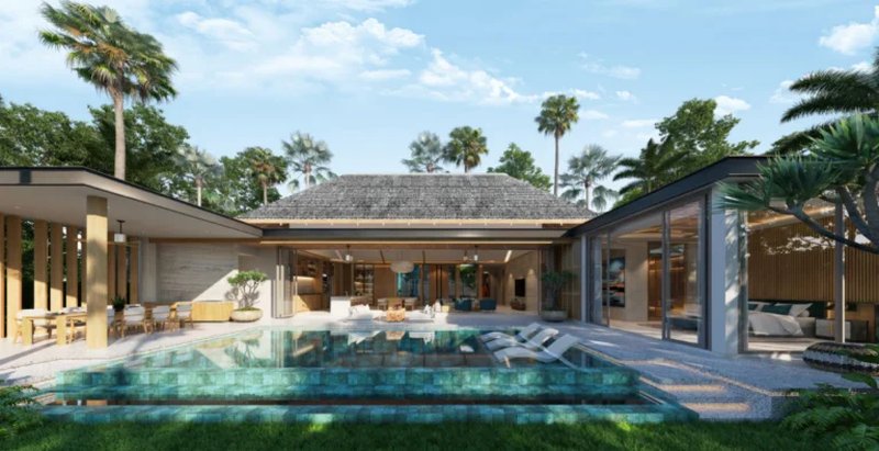 3 Bedroom Villa with private pool in Bang Tao Area, Phuket at The Wynn Phuket